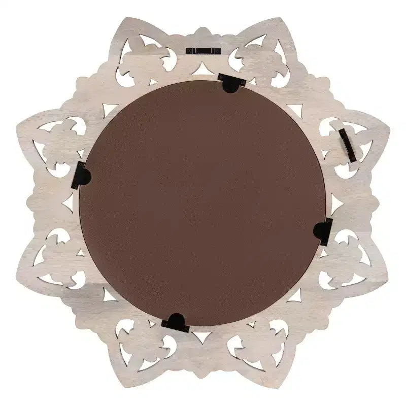 Miroir en bois sculpté