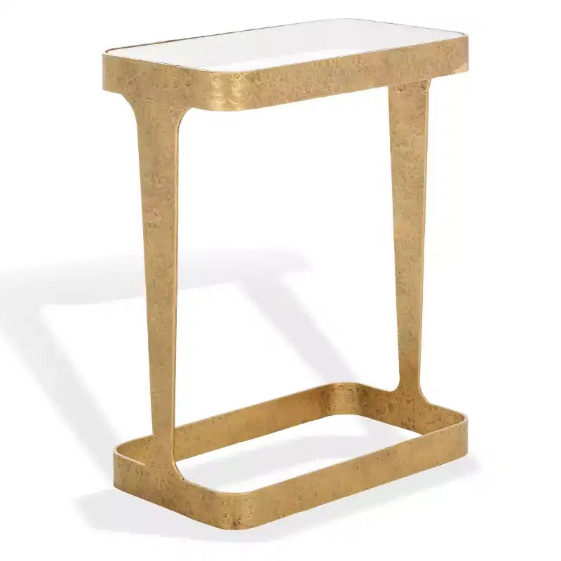 Table d'appoint en métal forgé
