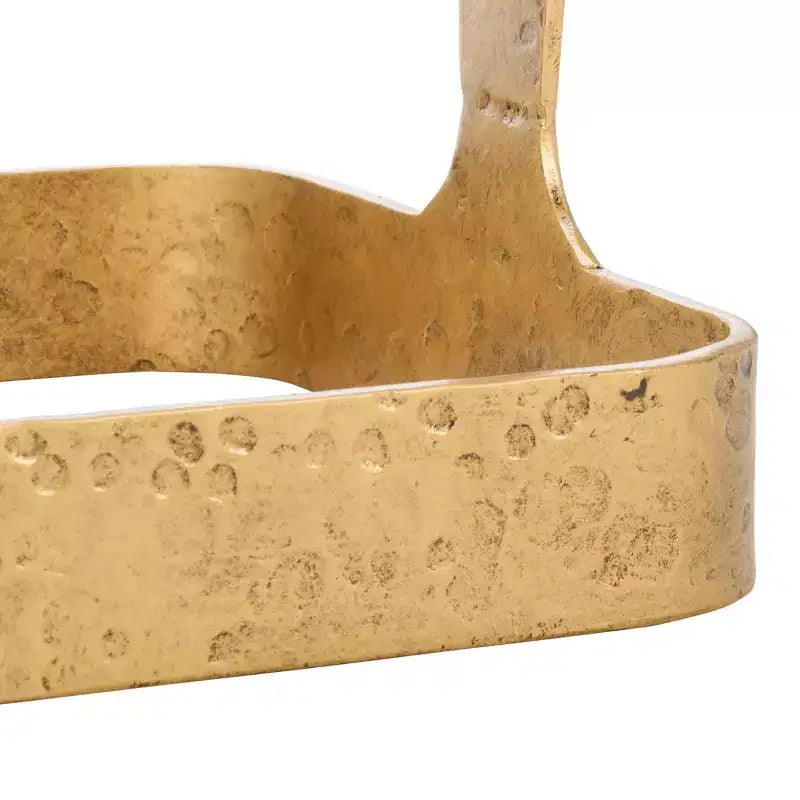 Table d'appoint en métal forgé