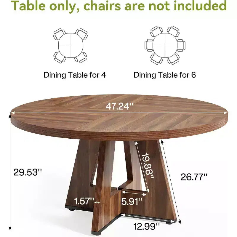 Table à manger ronde