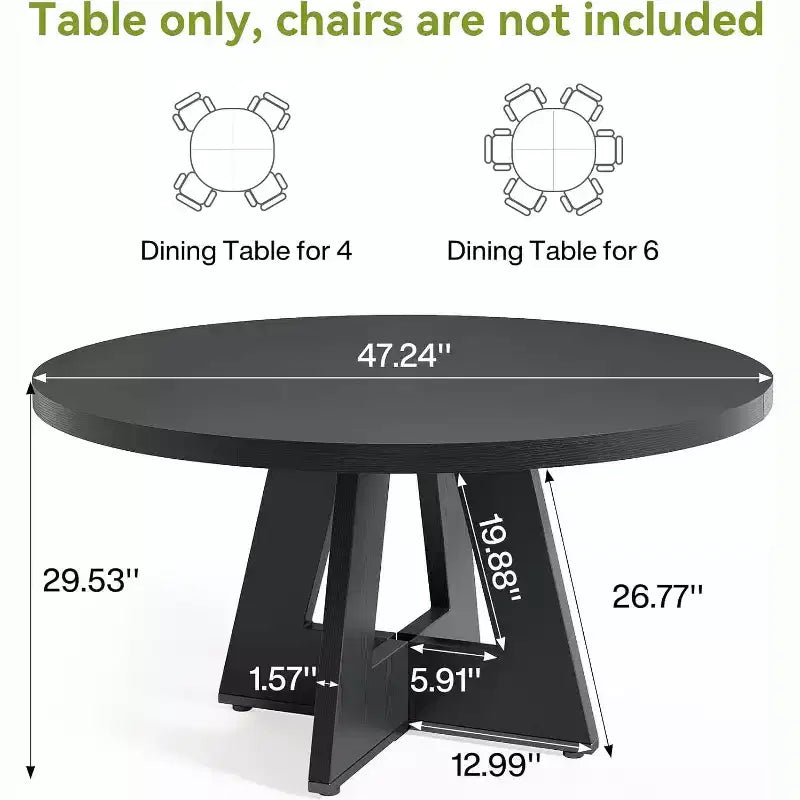 Table à manger ronde