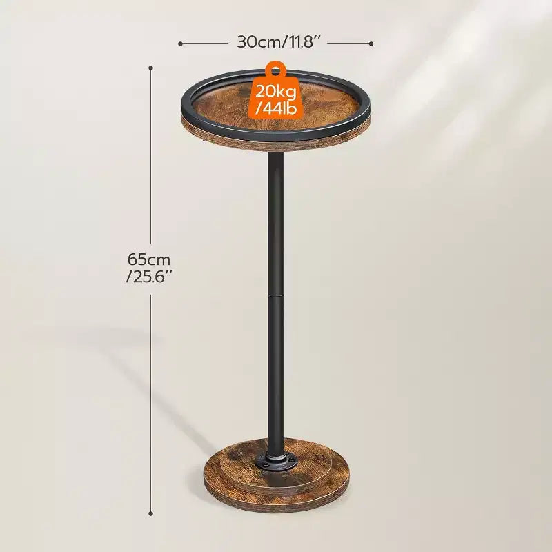 Petite table d'appoint ronde