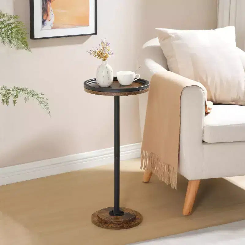 Petite table d'appoint ronde