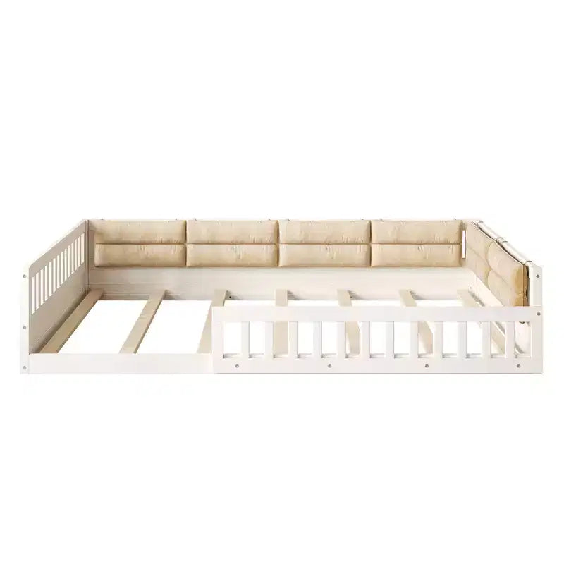 Lit plateforme en bois