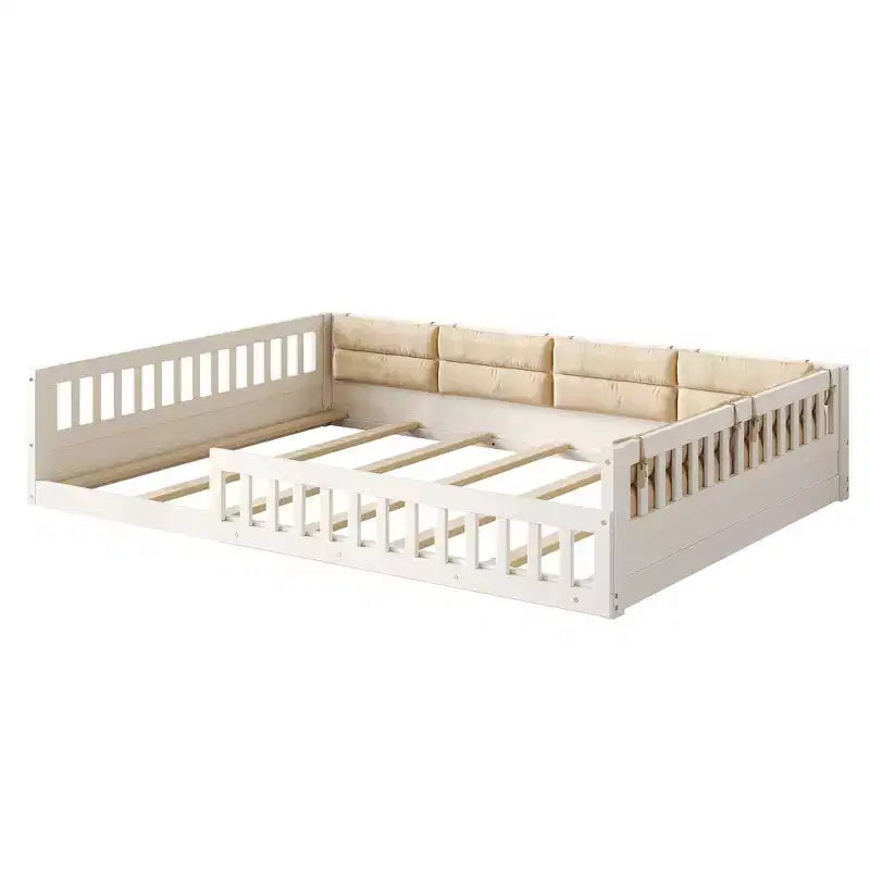 Lit plateforme en bois