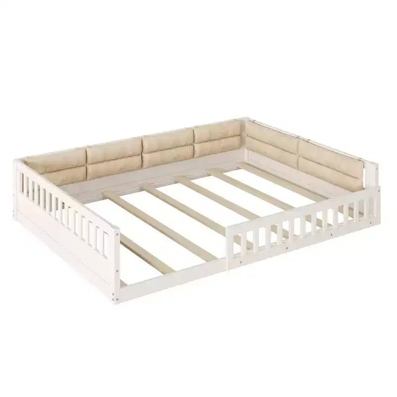 Lit plateforme en bois