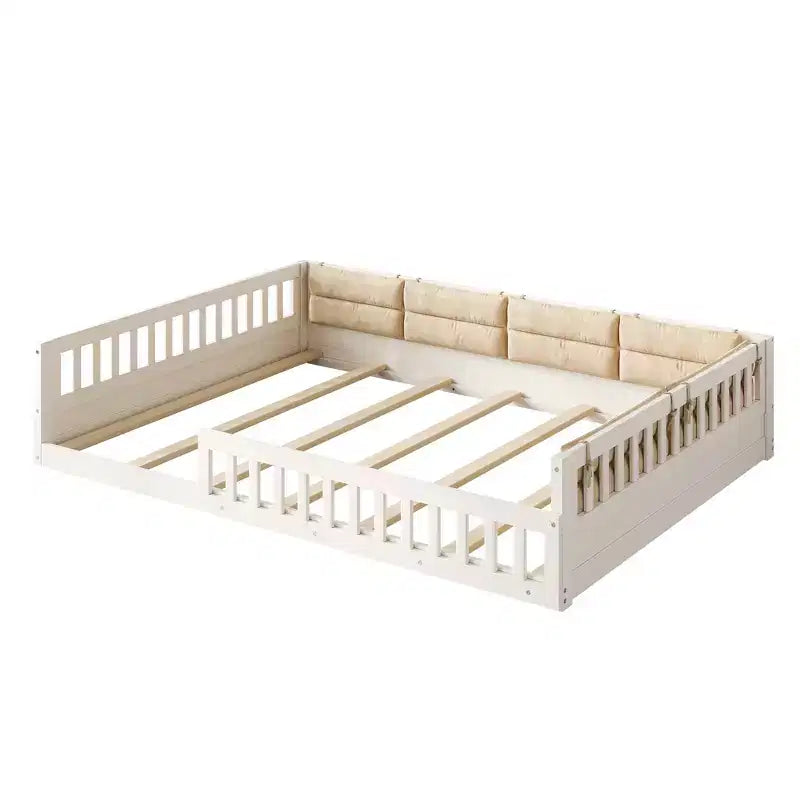 Lit plateforme en bois