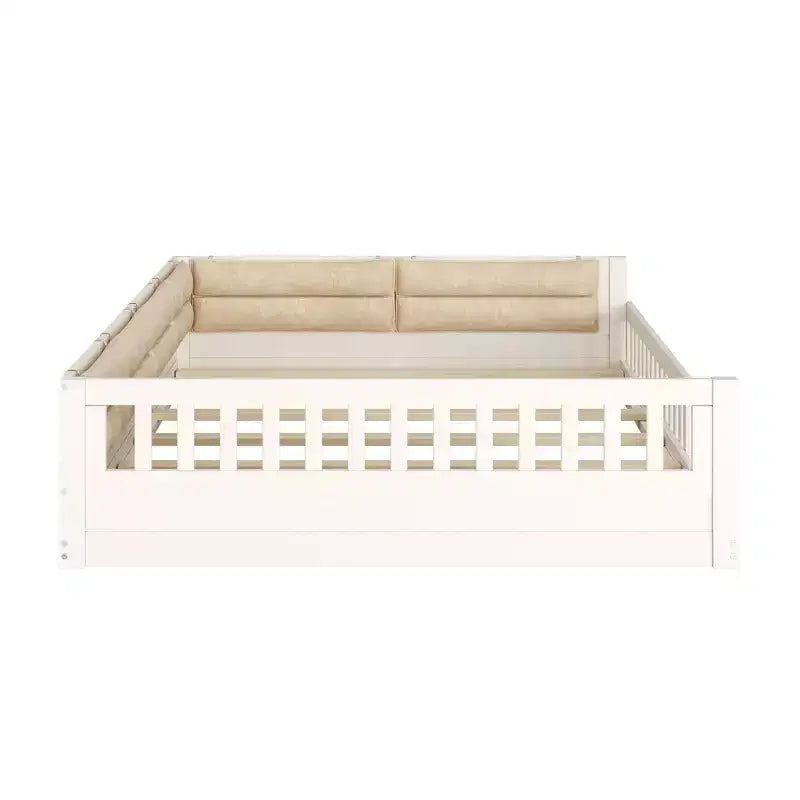 Lit plateforme en bois