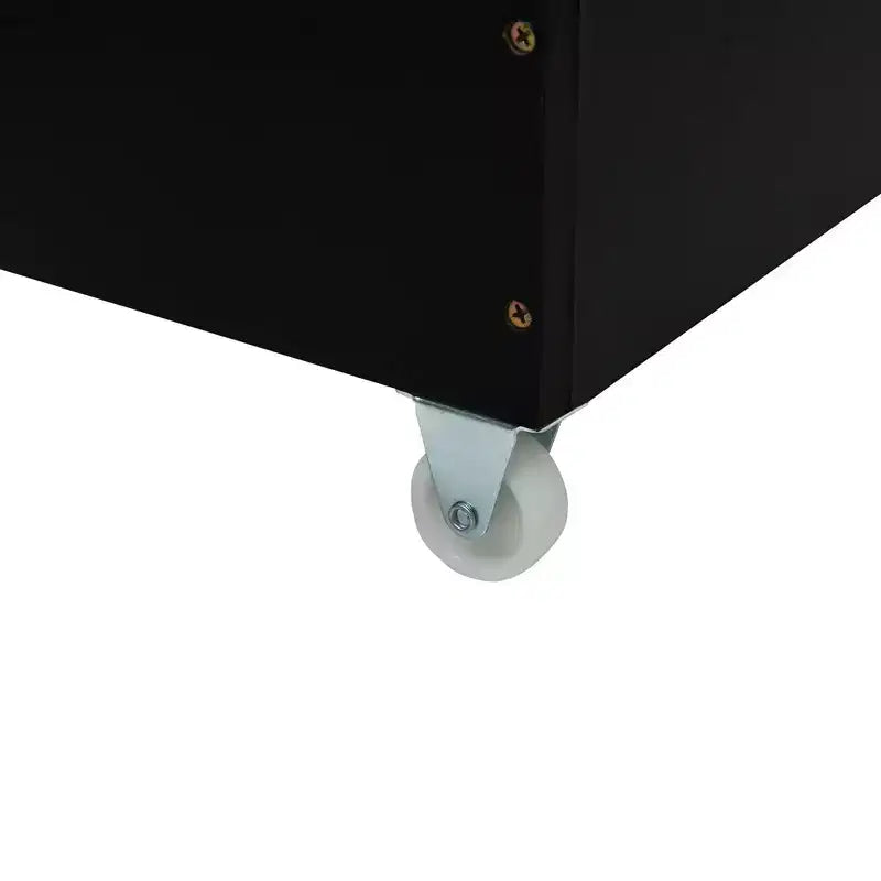Lit plateforme tapissé de velours