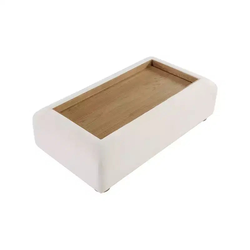 Table basse couleur crème