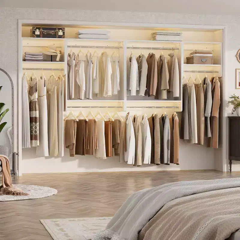 Ensemble de système de rangement de garde-robe