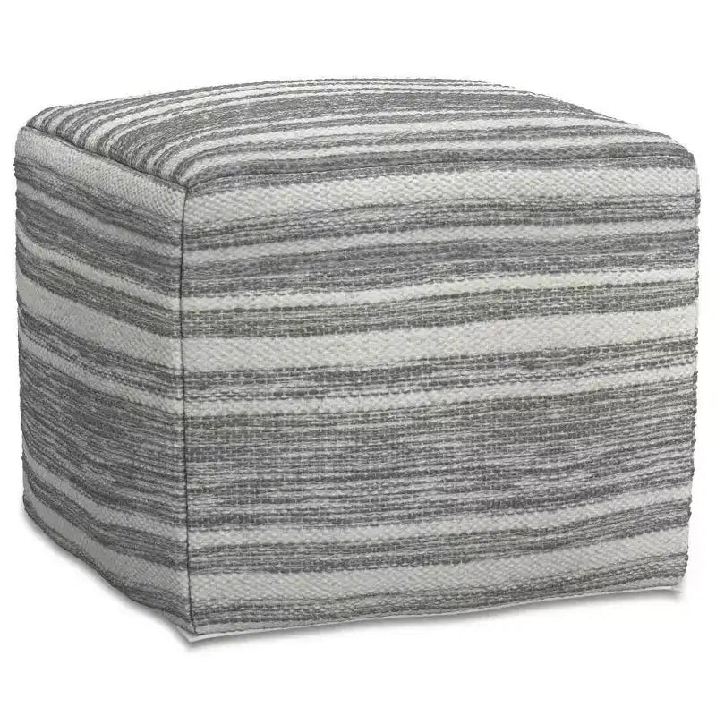 Coussin carré tissé