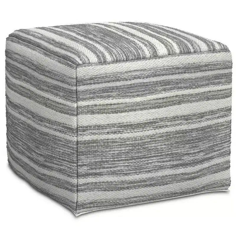 Coussin carré tissé