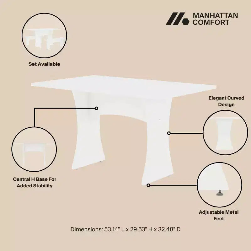 Table à manger Connie de Manhattan Comfort
