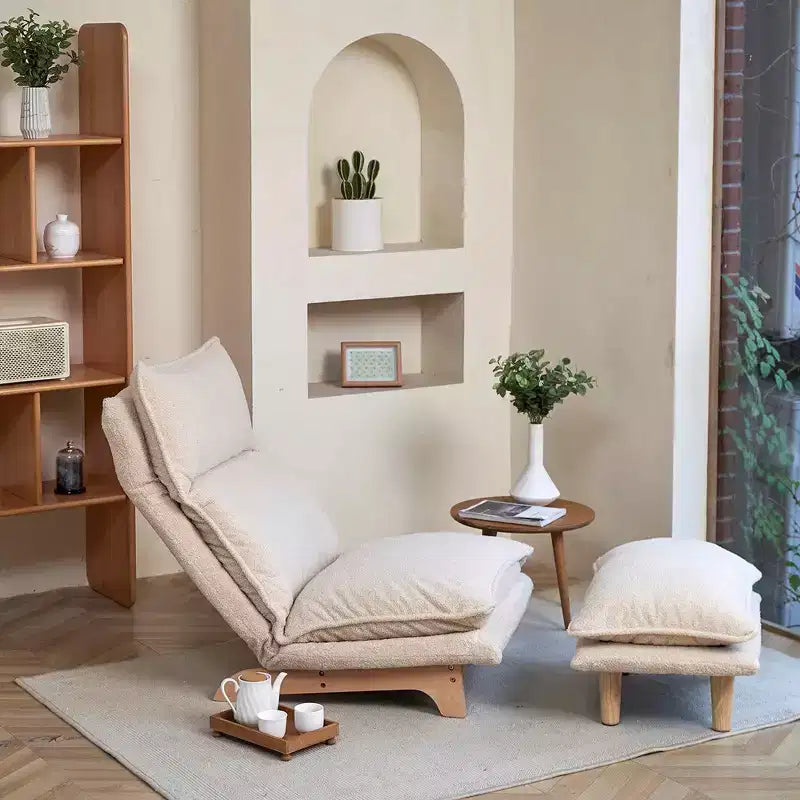 Fauteuil relax avec repose-pieds