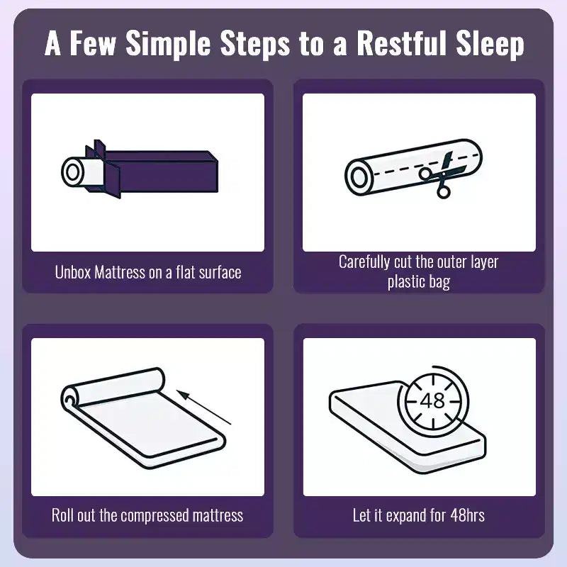 Matelas en mousse à mémoire de forme