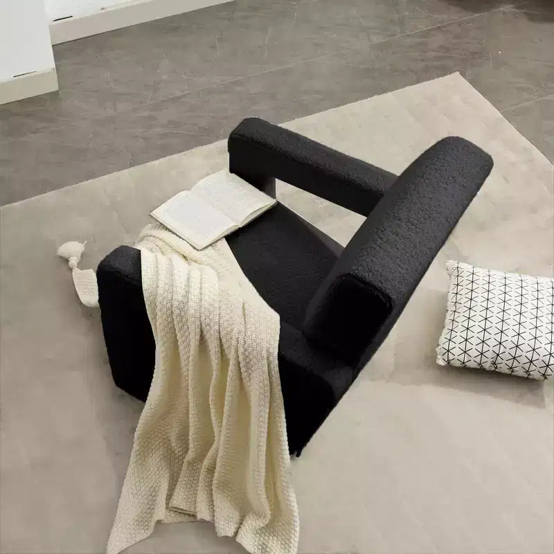 Fauteuil en cachemire