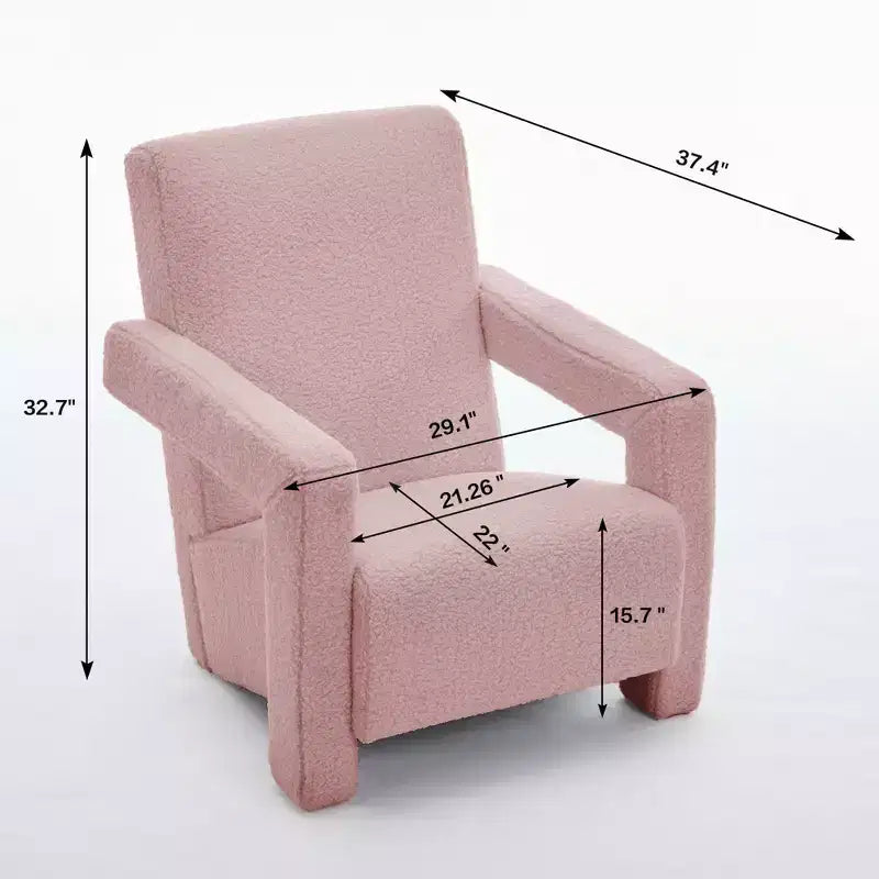 Fauteuil en cachemire