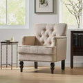 28W Upholstered Accent Chair Club Chair with Tufted Back 4B - ModernLuxe