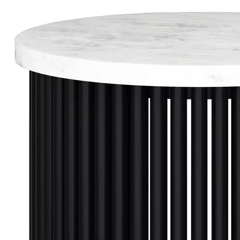 Table d'appoint en métal Carl