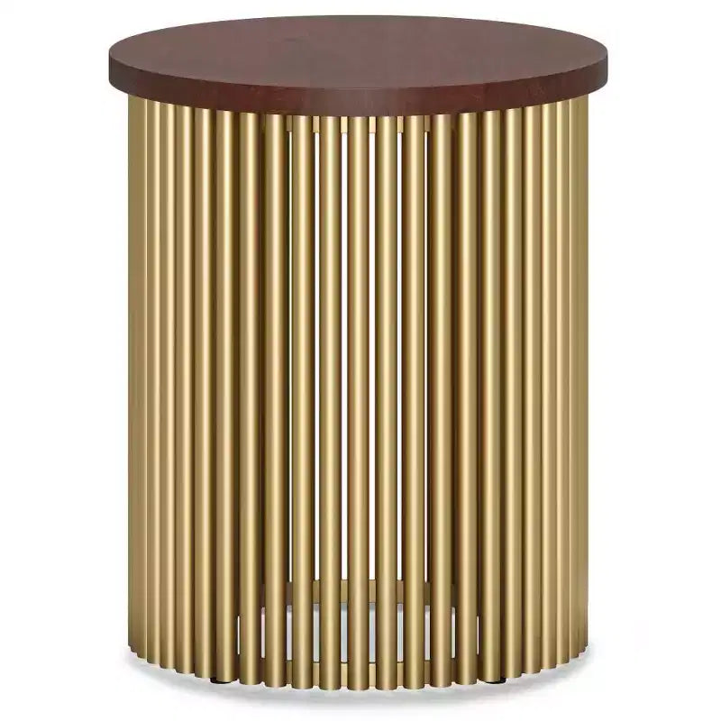 Table d'appoint en métal Carl